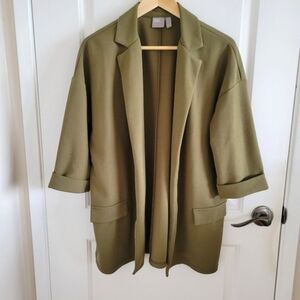 Asos Green Casual Relaxed Blazer Sz 6